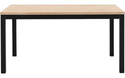 Goossens eettafel max blank eiken - 8220270-01