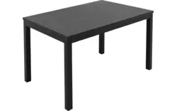Goossens eettafel max zwart eiken - 8220275-01