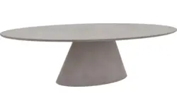 Goossens eettafel stone grijs beton - 8220435-01-A
