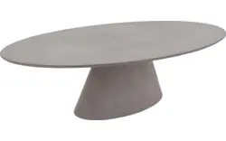 Goossens eettafel stone grijs beton - 8220435-01-A