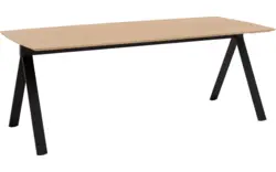 Goossens excellent eettafel uniek blank eiken - 8220438-01