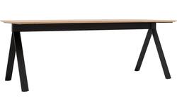 Goossens excellent eettafel uniek blank eiken - 8220438-01