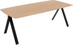 Goossens excellent eettafel uniek blank eiken - 8220438-01