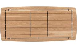 Goossens excellent eettafel uniek blank eiken - 8220438-01