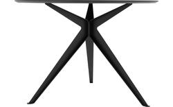 Goossens excellent eettafel uniek zwart eiken - 8220439-01