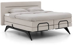 Goossens excellent boxspring compleet avance dextro compleet grijs stof - 8220751-01