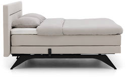 Goossens excellent boxspring compleet avance dextro compleet grijs stof - 8220751-01