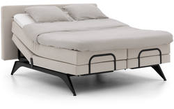 Goossens excellent boxspring compleet avance dextro compleet grijs stof - 8220751-01