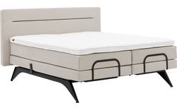 Goossens excellent boxspring compleet avance dextro compleet grijs stof - 8220751-01