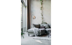 Goossens vloerlamp musik zwart metaal - 8210819-01