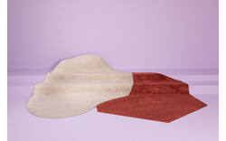 Goossens excellent vloerkleed unique bb rood polyamide - 8221014-01