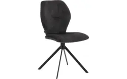 Goossens eetkamerstoel hera grijs stof - 8221038-01