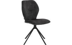 Goossens eetkamerstoel hera grijs stof - 8221038-01