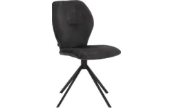 Goossens eetkamerstoel hera grijs stof - 8221038-01