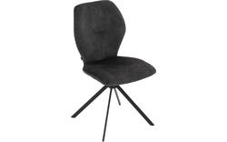 Goossens eetkamerstoel hera grijs stof - 8221038-01
