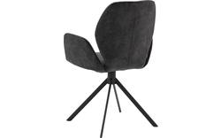 Goossens eetkamerstoel hera grijs stof - 8221039-02