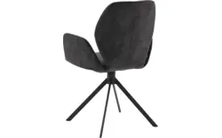 Goossens eetkamerstoel hera grijs stof - 8221039-01