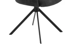 Goossens eetkamerstoel hera grijs stof - 8221039-01