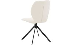 Goossens eetkamerstoel hera wit stof - 8221042-04