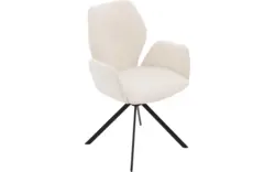 Goossens eetkamerstoel hera wit stof - 8221043-02 3