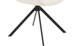 Goossens eetkamerstoel hera wit stof - 8221043-02 3