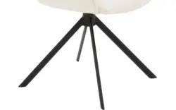 Goossens eetkamerstoel hera wit stof - 8221043-02 3
