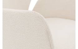 Goossens eetkamerstoel hera wit stof - 8221043-02 3