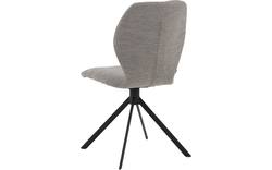 Goossens eetkamerstoel hera grijs stof - 8221044-04
