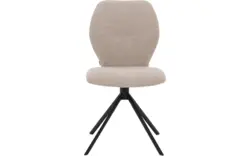 Goossens eetkamerstoel hera beige stof - 8221048-03