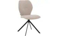Goossens eetkamerstoel hera beige stof - 8221048-03