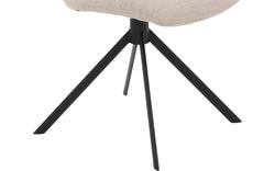 Goossens eetkamerstoel hera beige stof - 8221048-03
