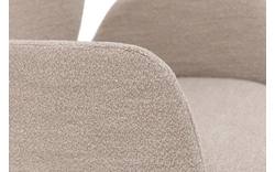 Goossens eetkamerstoel hera beige stof - 8221049-02