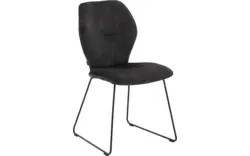 Goossens eetkamerstoel hera grijs stof - 8221054-01