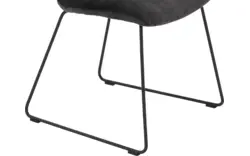 Goossens eetkamerstoel hera grijs stof - 8221054-01