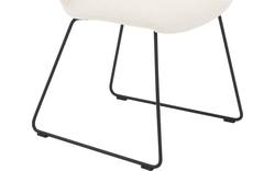 Goossens eetkamerstoel hera wit stof - 8221058-01 3