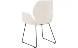 Goossens eetkamerstoel hera wit stof - 8221059-01 3