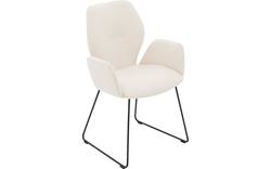 Goossens eetkamerstoel hera wit stof - 8221059-01 3