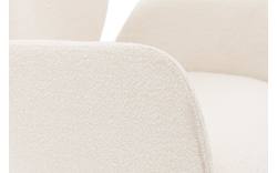 Goossens eetkamerstoel hera wit stof - 8221059-01 3