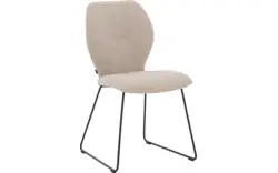 Goossens eetkamerstoel hera beige stof - 8221064-02