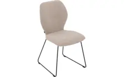 Goossens eetkamerstoel hera beige stof - 8221064-02