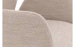 Goossens eetkamerstoel hera beige stof - 8221065-02