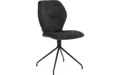 Goossens eetkamerstoel hera grijs stof - 8221070-01