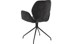 Goossens eetkamerstoel hera grijs stof - 8221071-02
