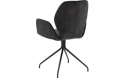 Goossens eetkamerstoel hera grijs stof - 8221071-01