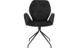 Goossens eetkamerstoel hera grijs stof - 8221071-01