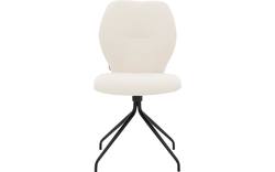 Goossens eetkamerstoel hera wit stof - 8221074-01
