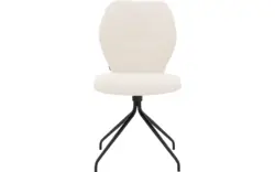 Goossens eetkamerstoel hera wit stof - 8221074-01