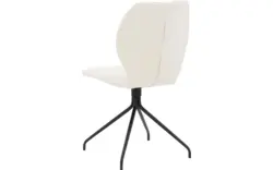 Goossens eetkamerstoel hera wit stof - 8221074-01