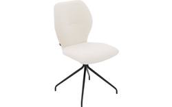 Goossens eetkamerstoel hera wit stof - 8221074-01