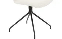 Goossens eetkamerstoel hera wit stof - 8221074-01